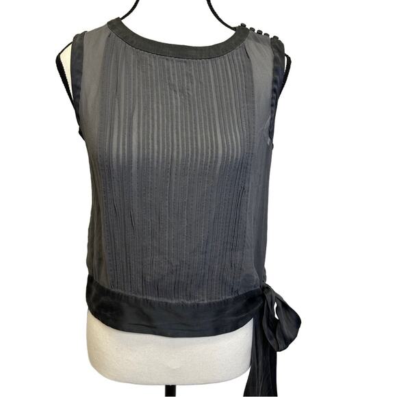 Banana Republic Sleeveless Pleated Top Size Small - Picture 1 of 11